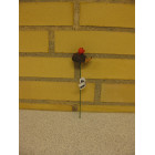 Pindsvin på pind med æble