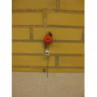 Pindsvin på pind på æble