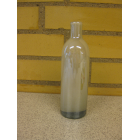 Glas flaske sølvgrå