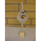 Olie lampe i glas