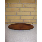 Oval plastik fad kobber