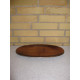 Oval plastik fad kobber