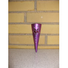 Glas kegle lilla