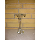 Glas vase på fod