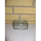 Smørboks mønstret glas