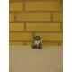 Glas bamse brun