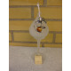 Olie lampe i glas