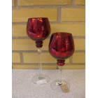 Røde glas